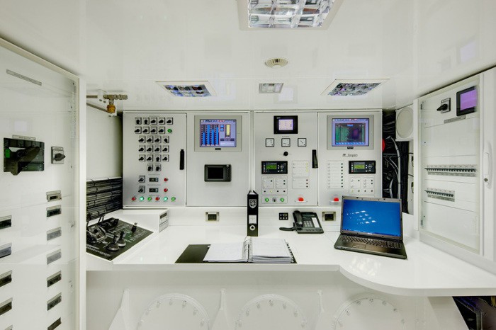 Control Area On Board Yacht KOKOMO