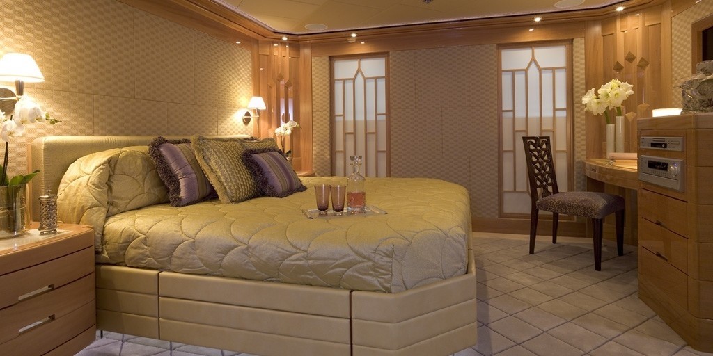 Portside: Yacht LADY SHERIDAN's Guest's Cabin Photograph