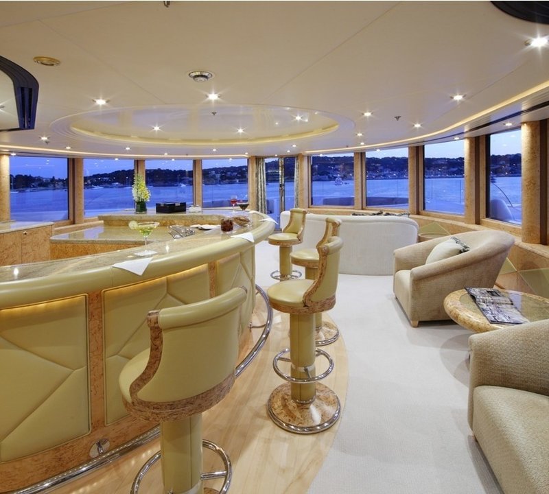 Observance Lounging On Yacht CAPRI