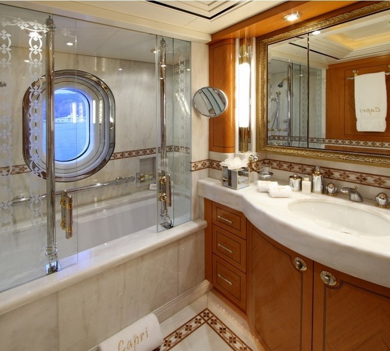 3rd Guest's Bath On Yacht CAPRI