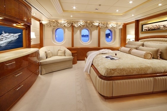 First Guest's Cabin On Board Yacht CAPRI