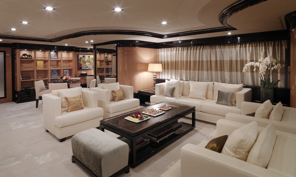 Premier Saloon On Yacht MEAMINA