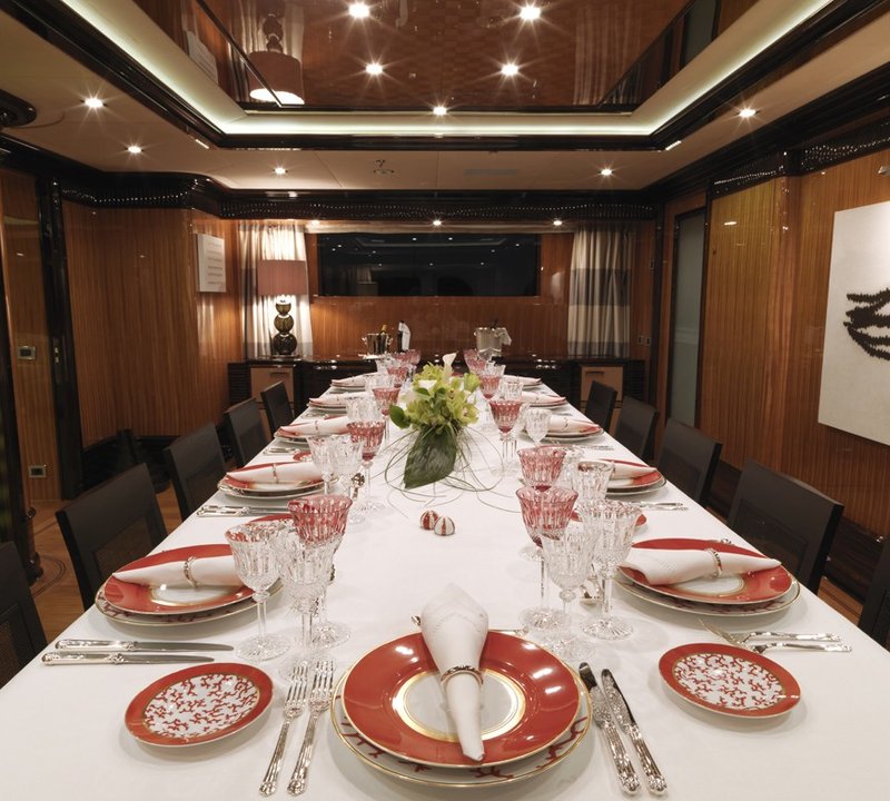 Furniture Aspect On Yacht MEAMINA