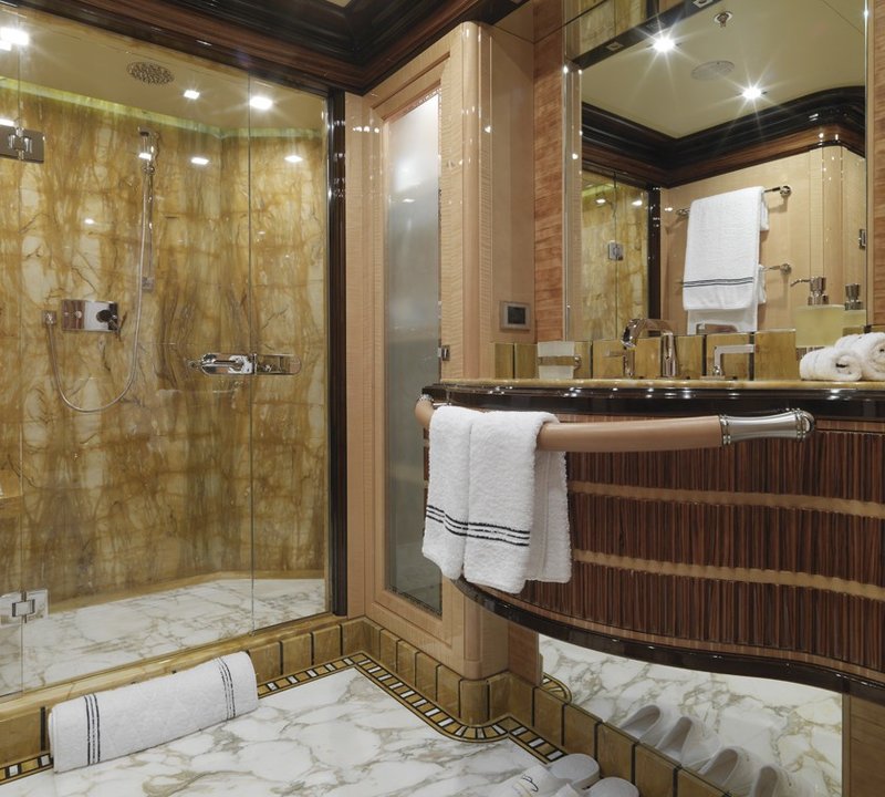Personal Bath On Board Yacht MEAMINA