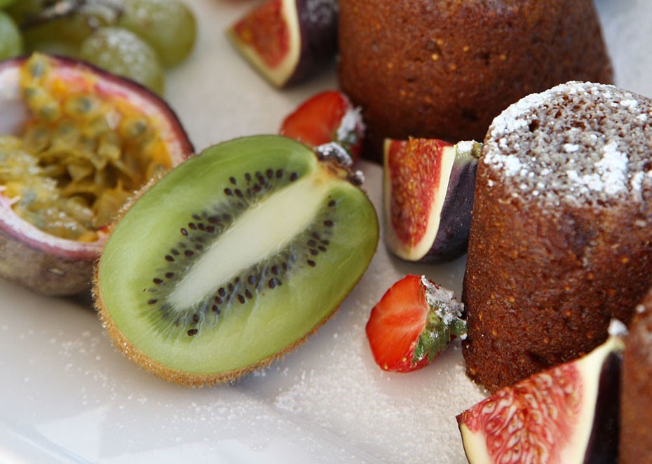 Dessert On Board Yacht HUNTRESS