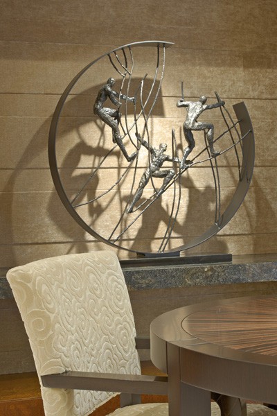 Sculpture On Board Yacht HUNTRESS