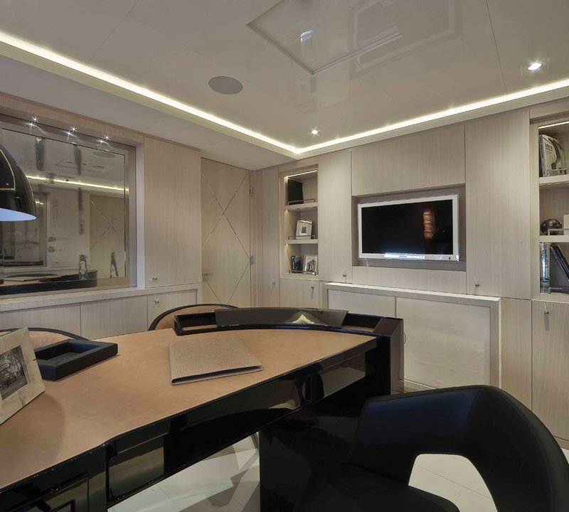 Main Master Study Aboard Yacht
