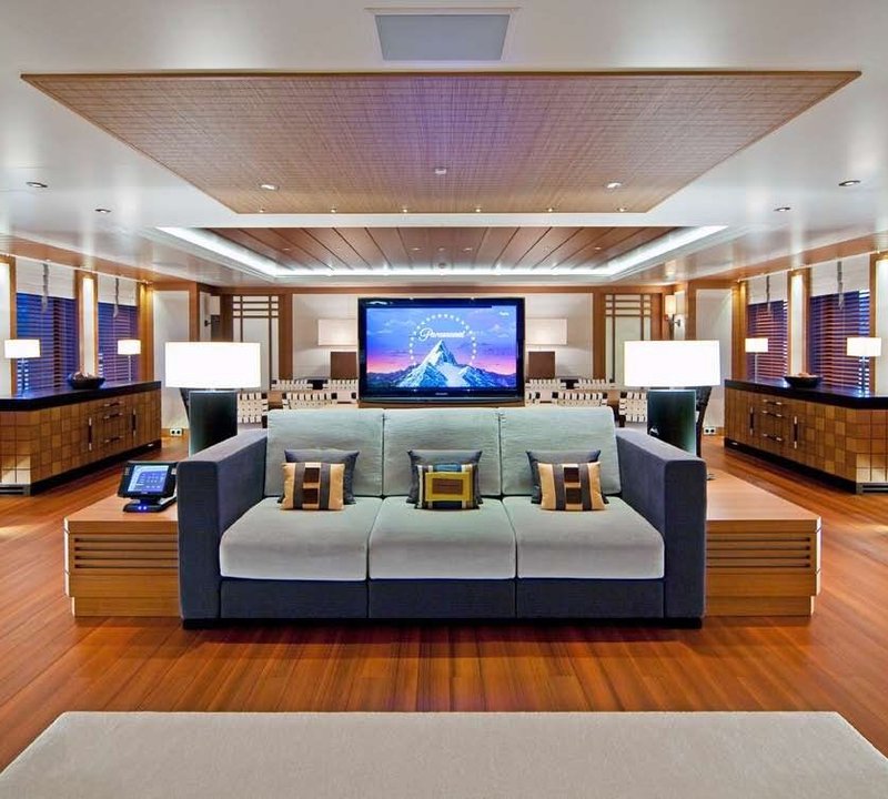Saloon Aboard Yacht MARY-JEAN II