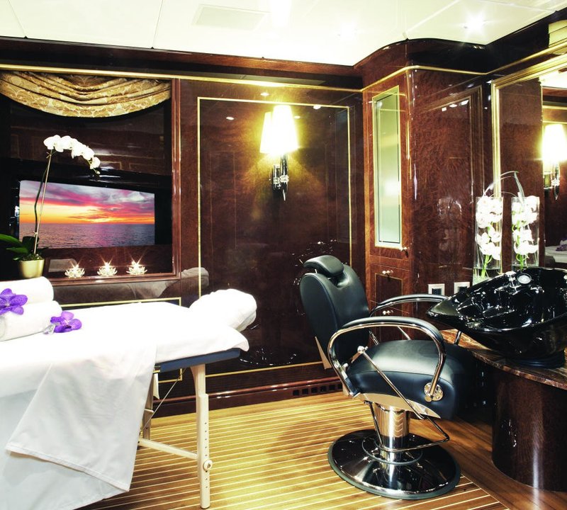 Health Spa On Yacht DIAMONDS ARE FOREVER