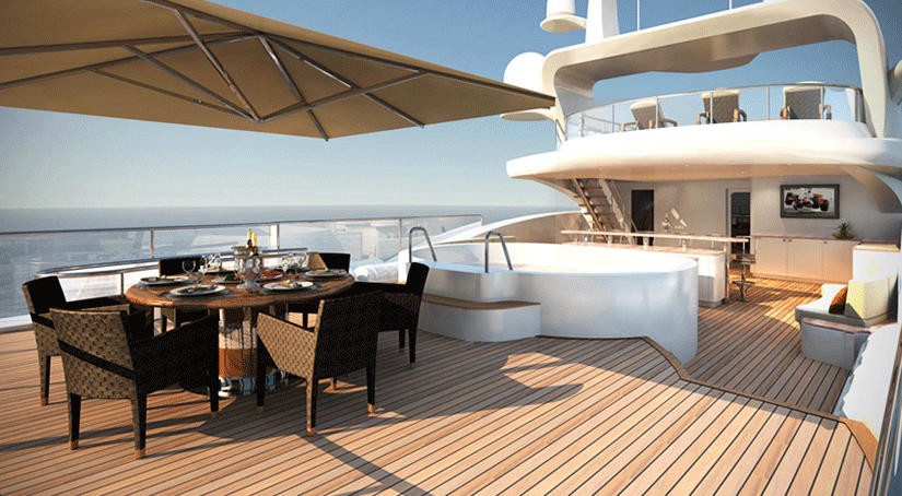 The 61m Yacht DIAMONDS ARE FOREVER