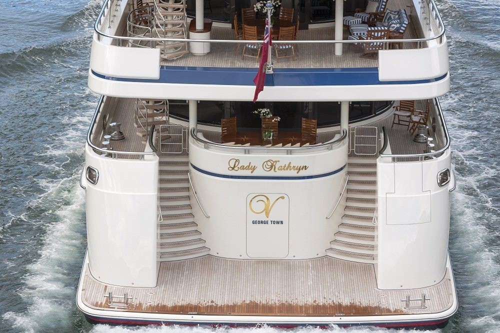 The 61m Yacht LADY KATHRYN V