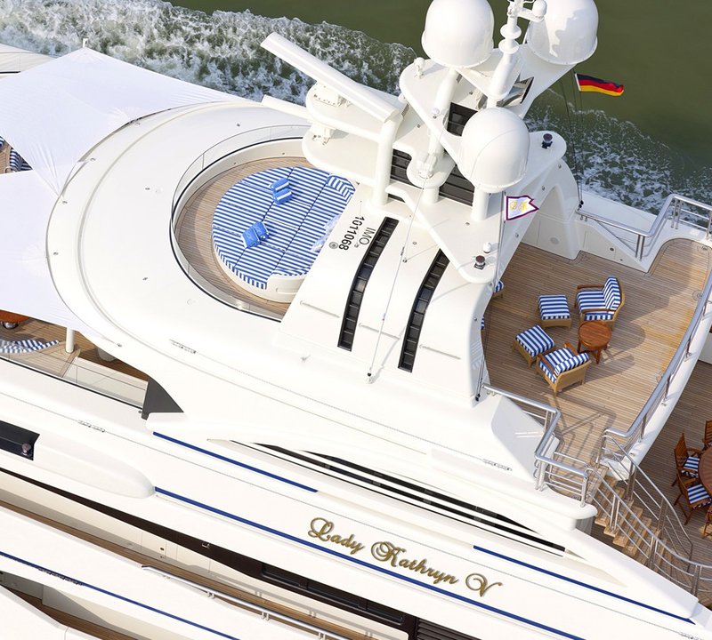 Above On Yacht LADY KATHRYN V