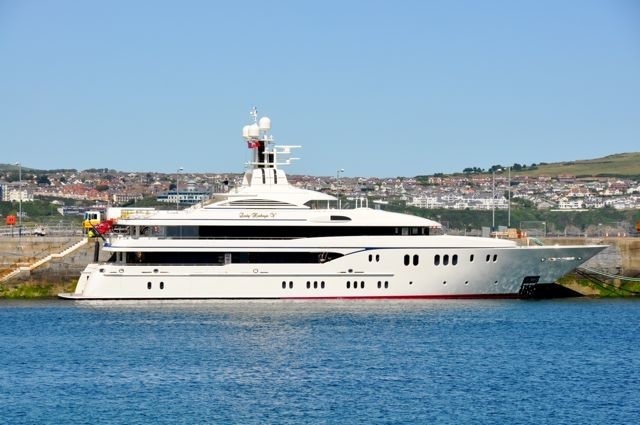 External Aboard Yacht LADY KATHRYN V