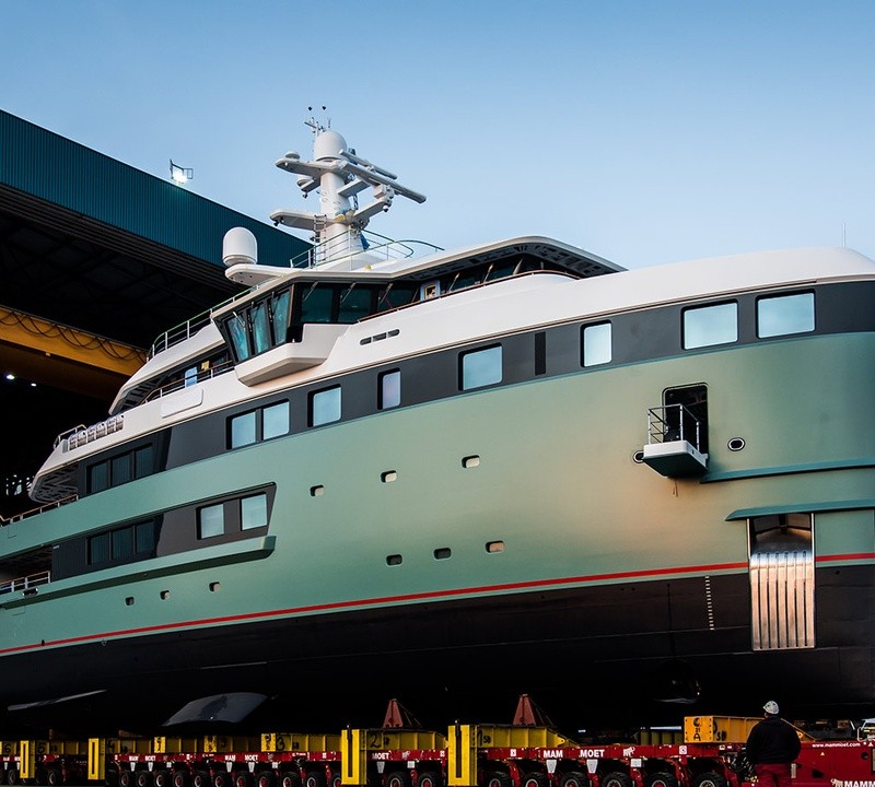 62m DAMEN SeaXplorer Launched In The Netherlands