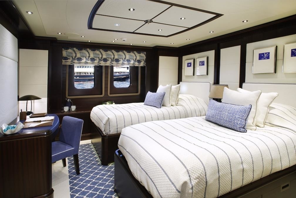 Twin Bed Cabin On Board Yacht BATON ROUGE