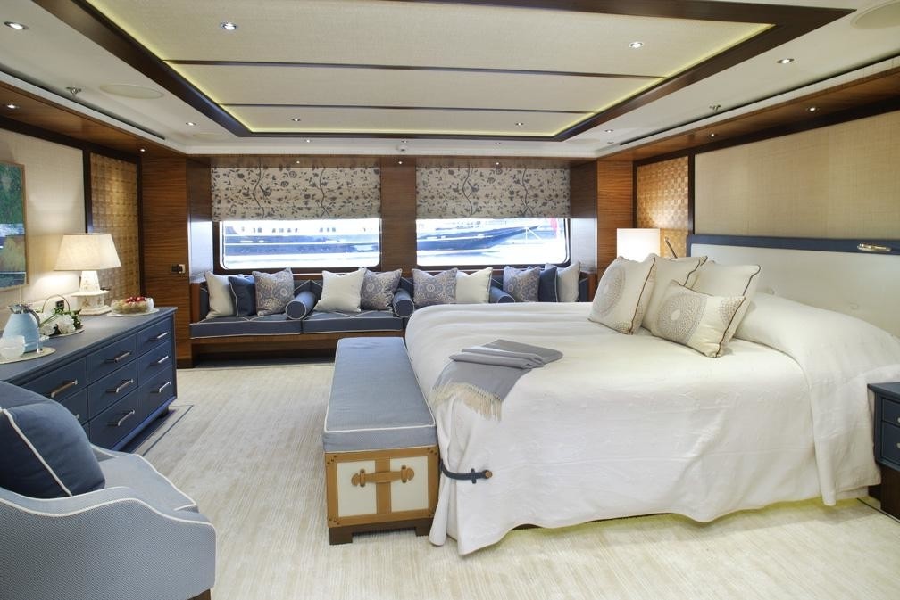 Main Master Cabin On Yacht BATON ROUGE