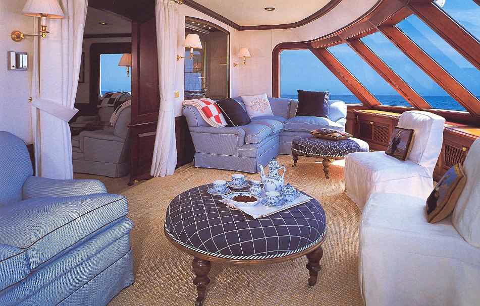 Personal Lounging On Yacht VIRGINIAN