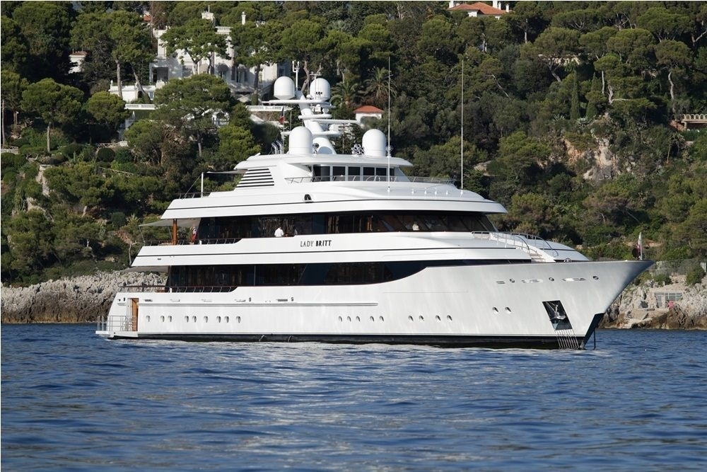 Anchorage On Board Yacht LADY BRITT
