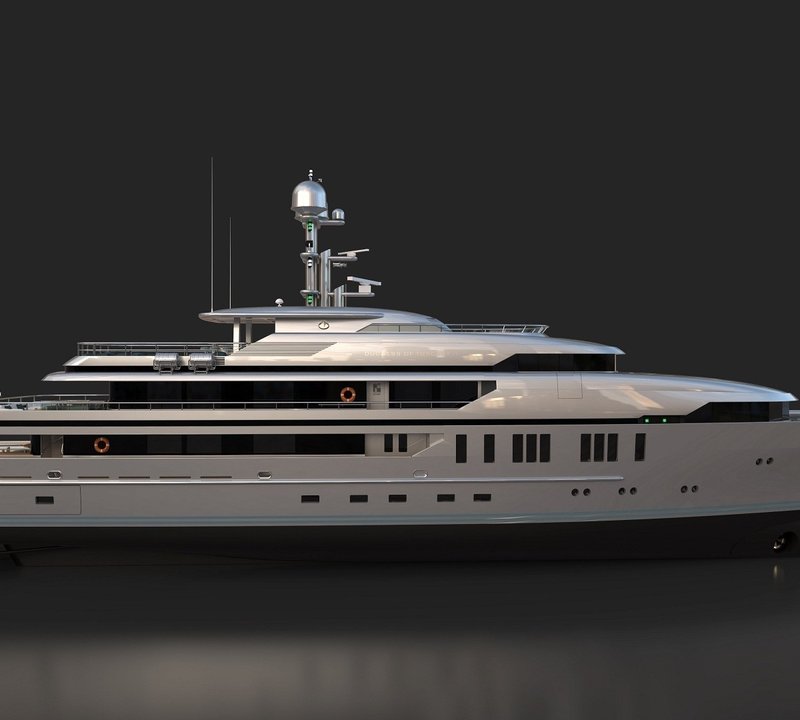 The 64m Yacht DUCHESS OF TUSCANY II