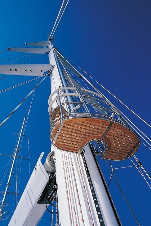 Crow's Nest On Board Yacht SPIRIT OF THE C'S