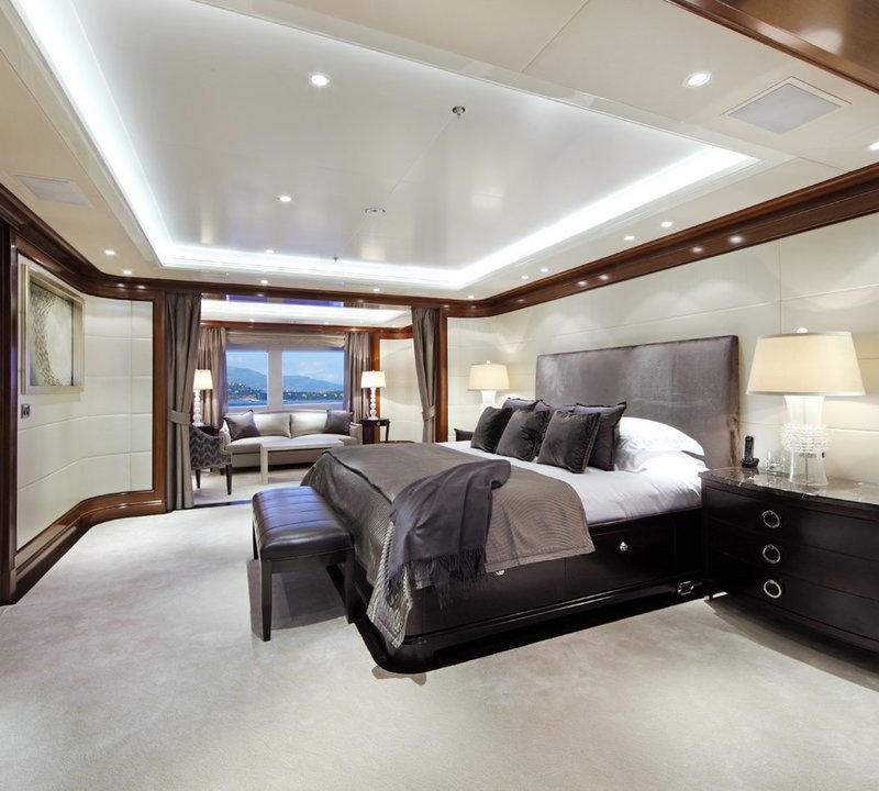 Main Master Cabin On Board Yacht SEANNA