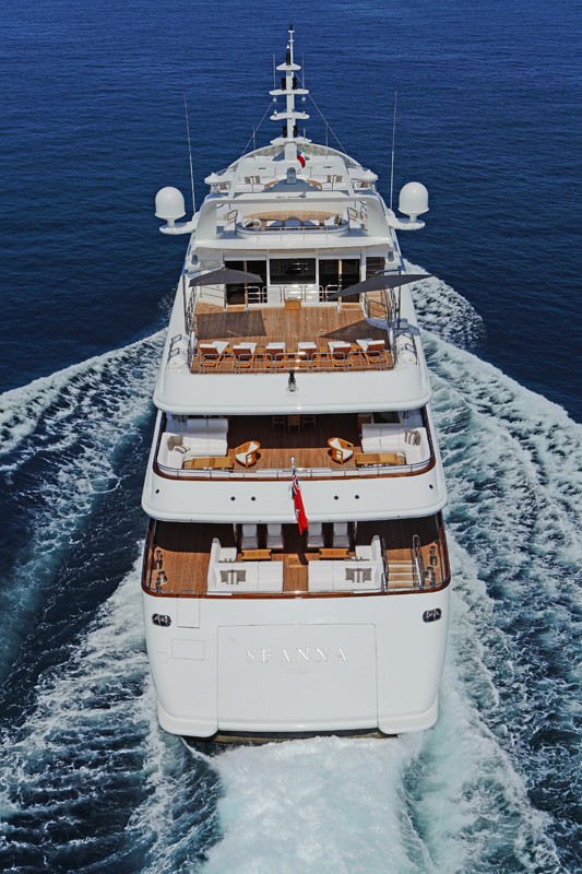 Decks On Yacht SEANNA