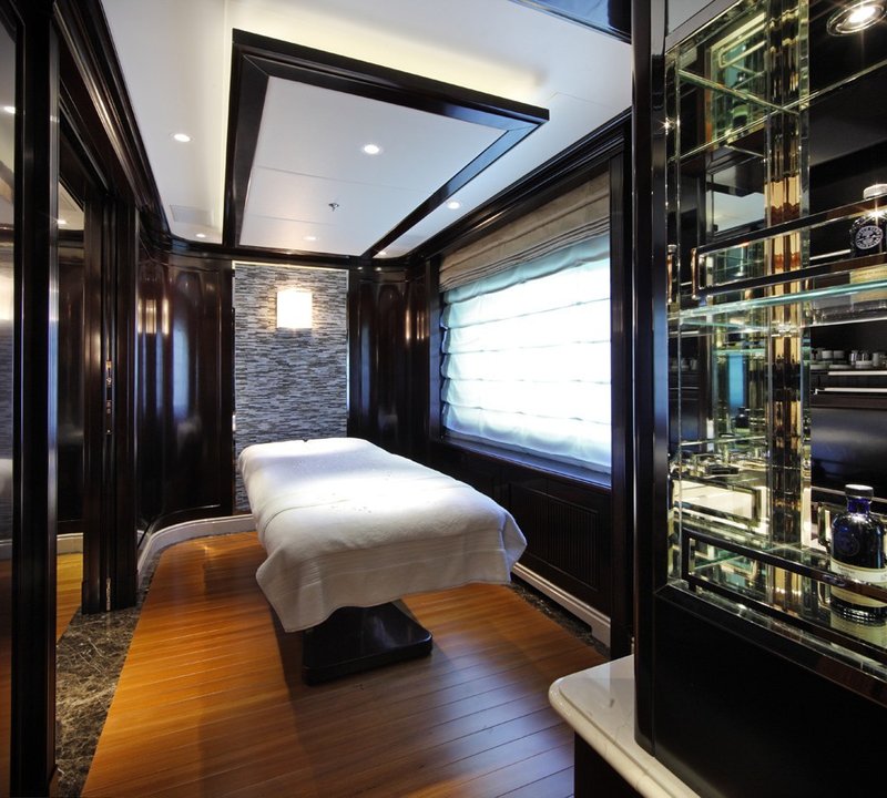 Into Treatment Area On Board Yacht SEANNA