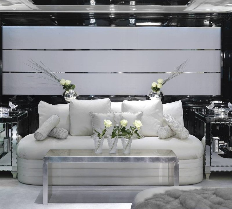 White: Yacht SILVER ANGEL's Guest's Cabin Captured