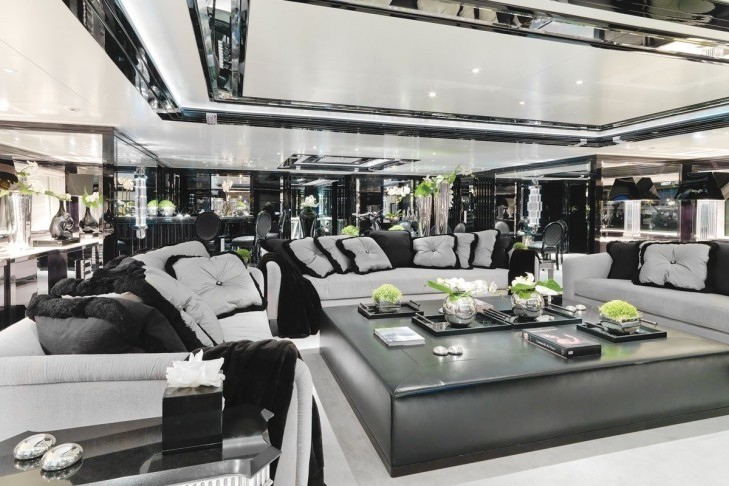 Lounging On Board Yacht SILVER ANGEL