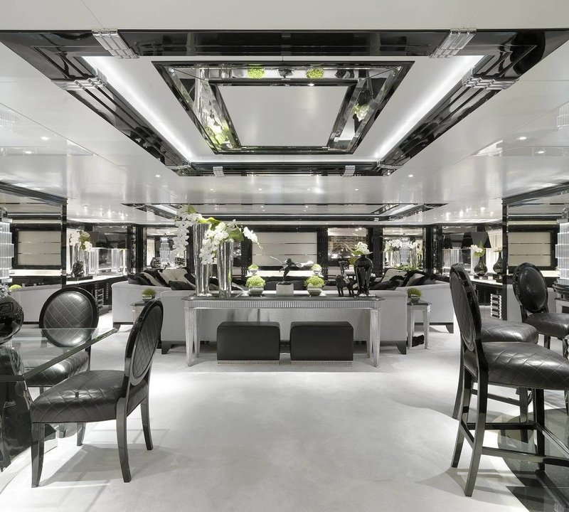 Lounging On Board Yacht SILVER ANGEL
