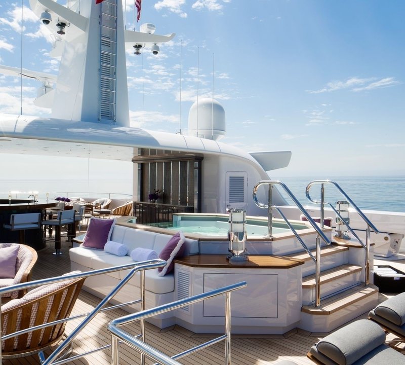 Life On Board Yacht INVICTUS