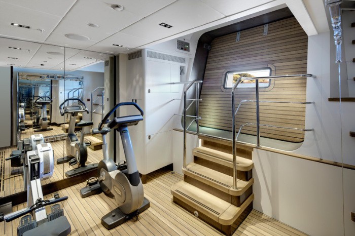 Gym On Yacht VERTIGO