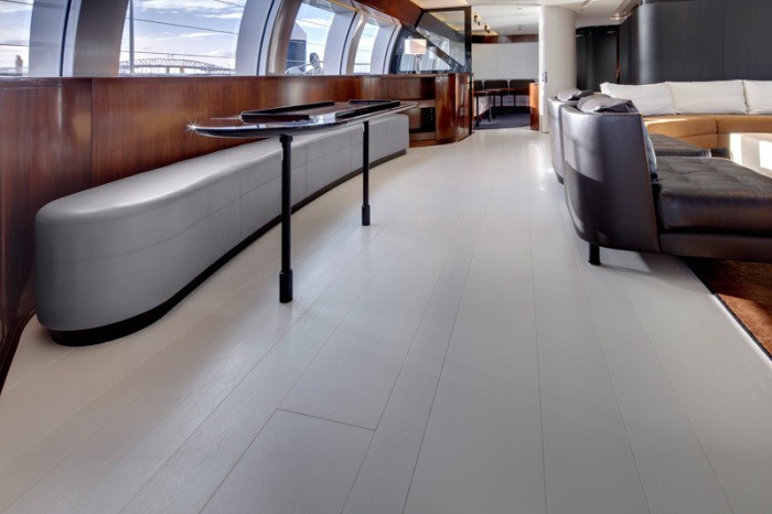 Saloon Profile Aspect On Board Yacht VERTIGO