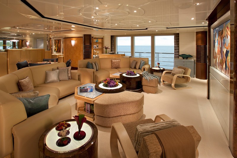 Movie Cinema: Yacht SYCARA V's Premier Lounging Image