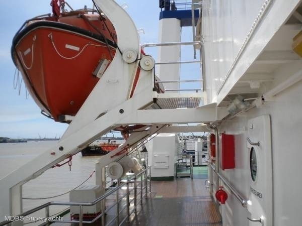 Balcony Aboard Yacht SARSEN