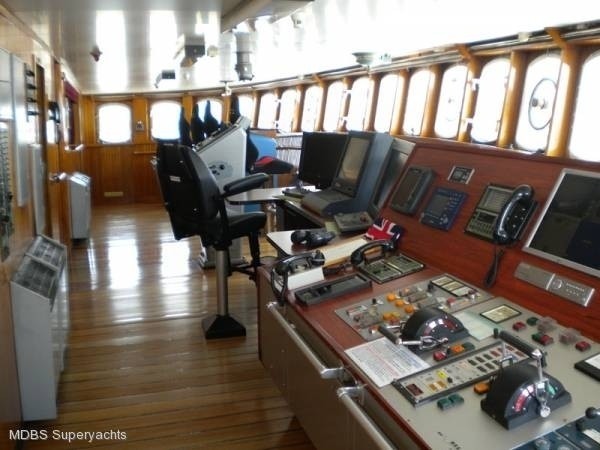 Bridgedeck On Yacht SARSEN