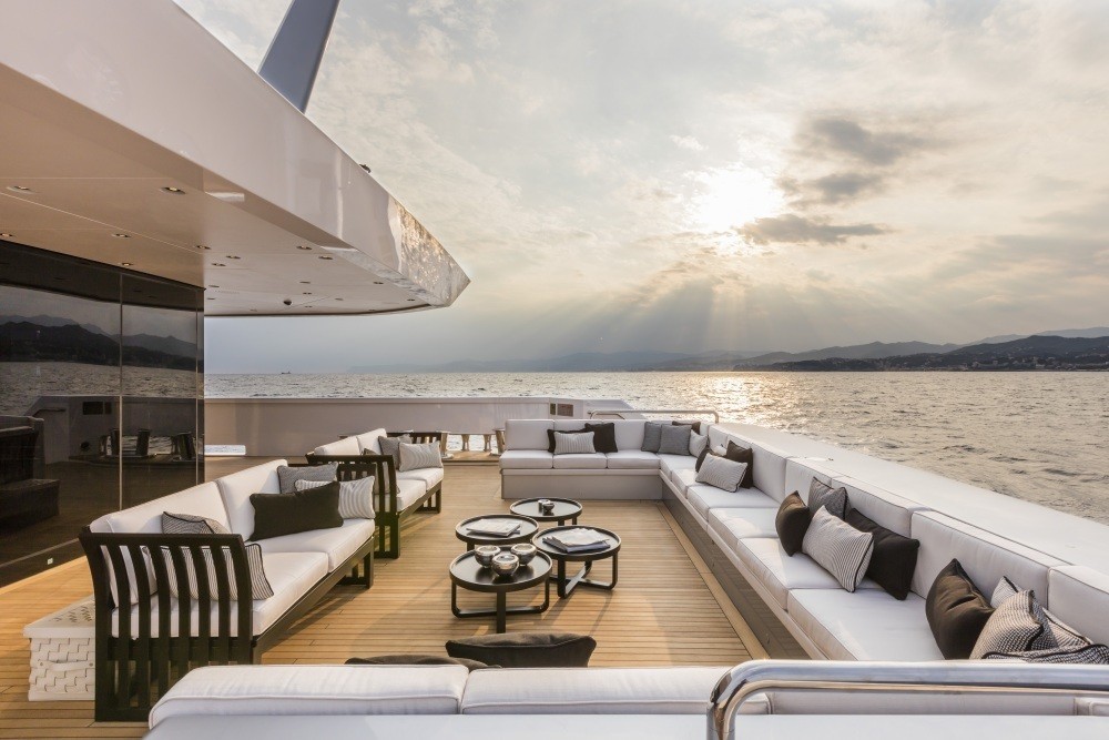 Outside Sitting Aft On Yacht SUERTE
