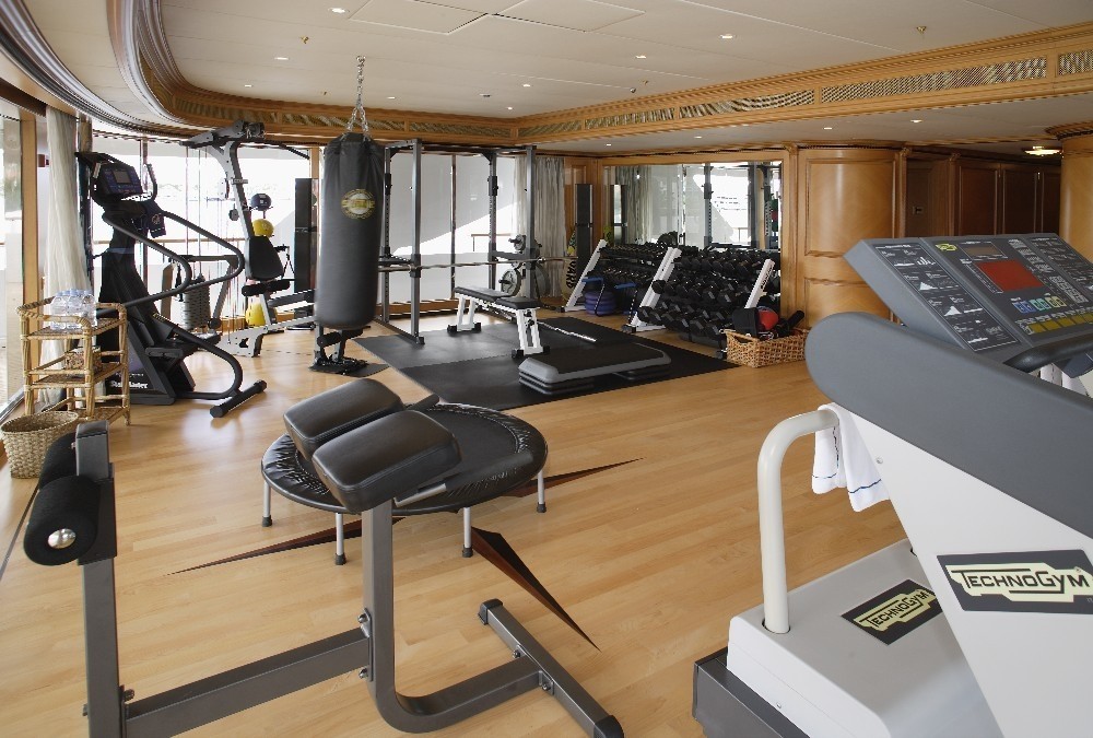 Gym Aboard Yacht FREEDOM