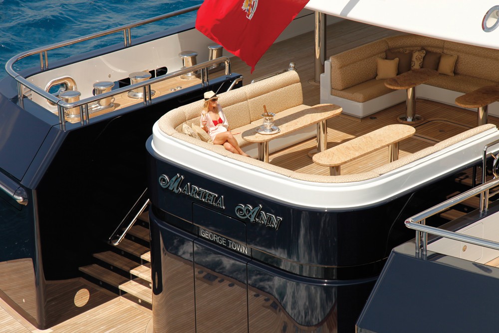 The 70m Yacht MARTHA ANN