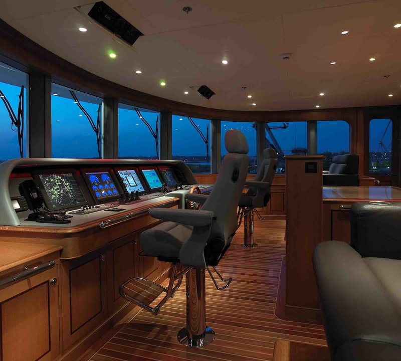Bridgedeck On Board Yacht UTOPIA