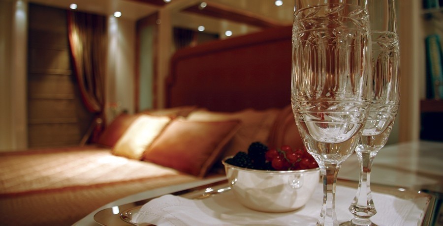 Glassses: Yacht ELEGANT 007's Guest's Cabin Photograph