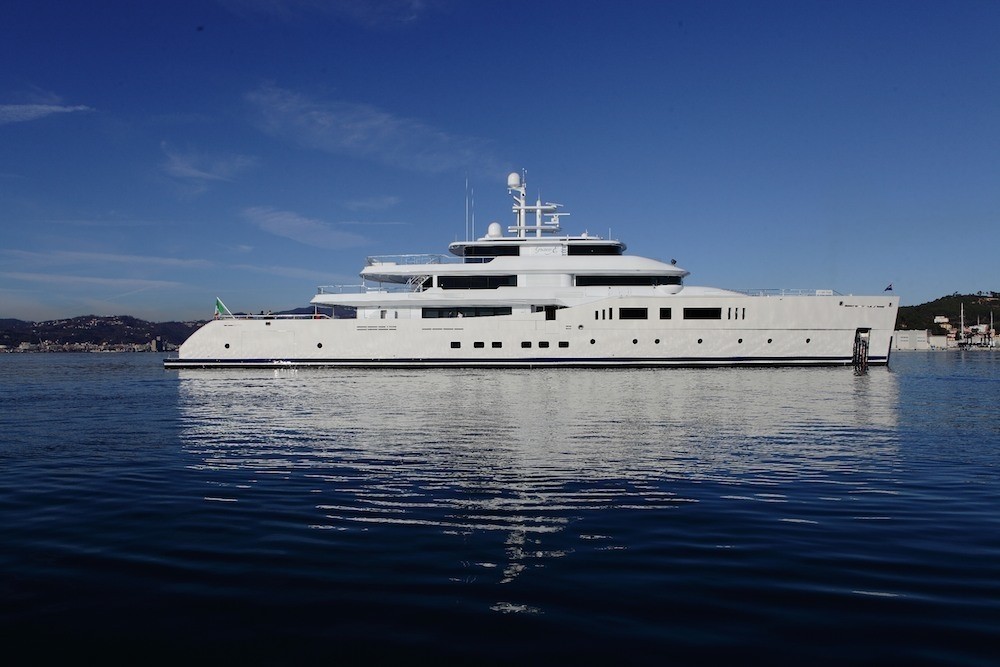 Profile Overview On Yacht GRACE E