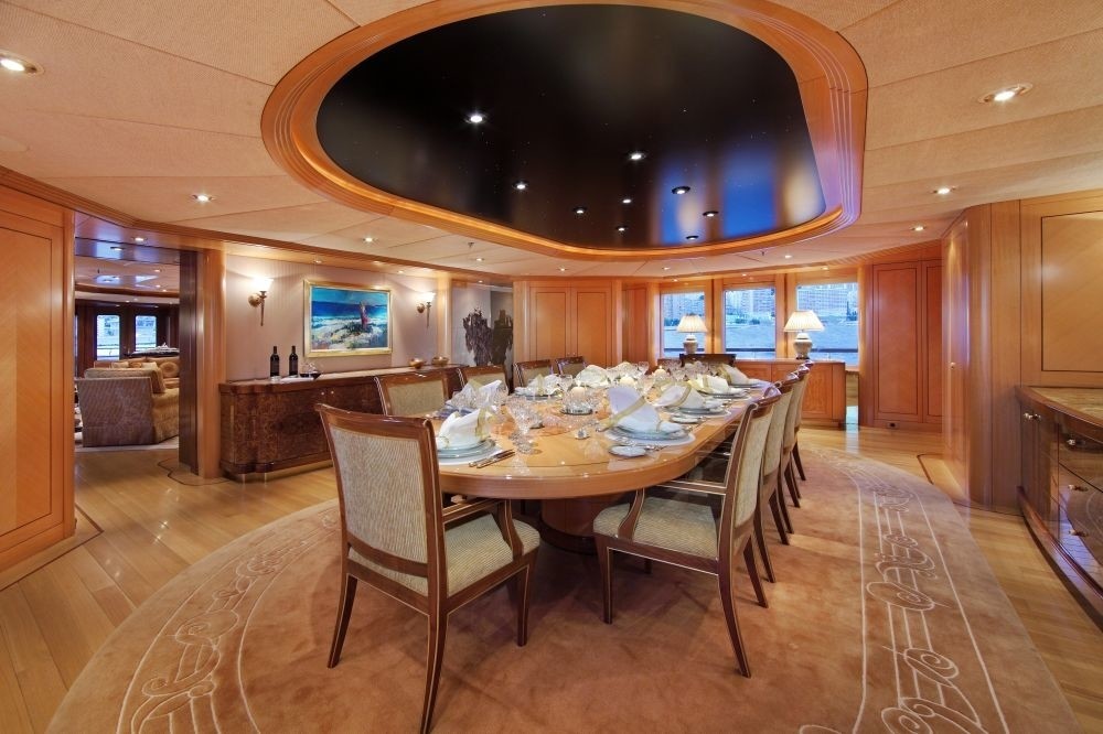 Formal Eating/dining Zone On Yacht LAUREL