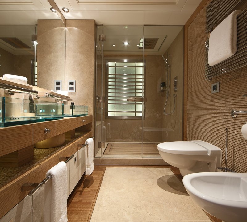 Guest's Bath On Yacht NAIA