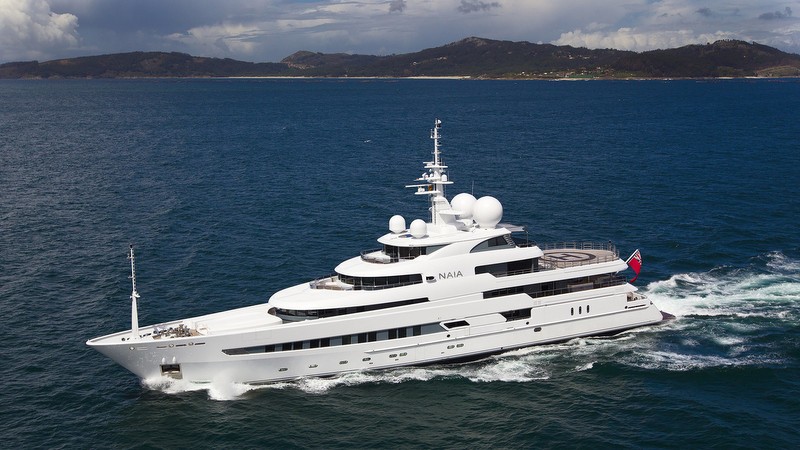 The 73m Yacht NAIA