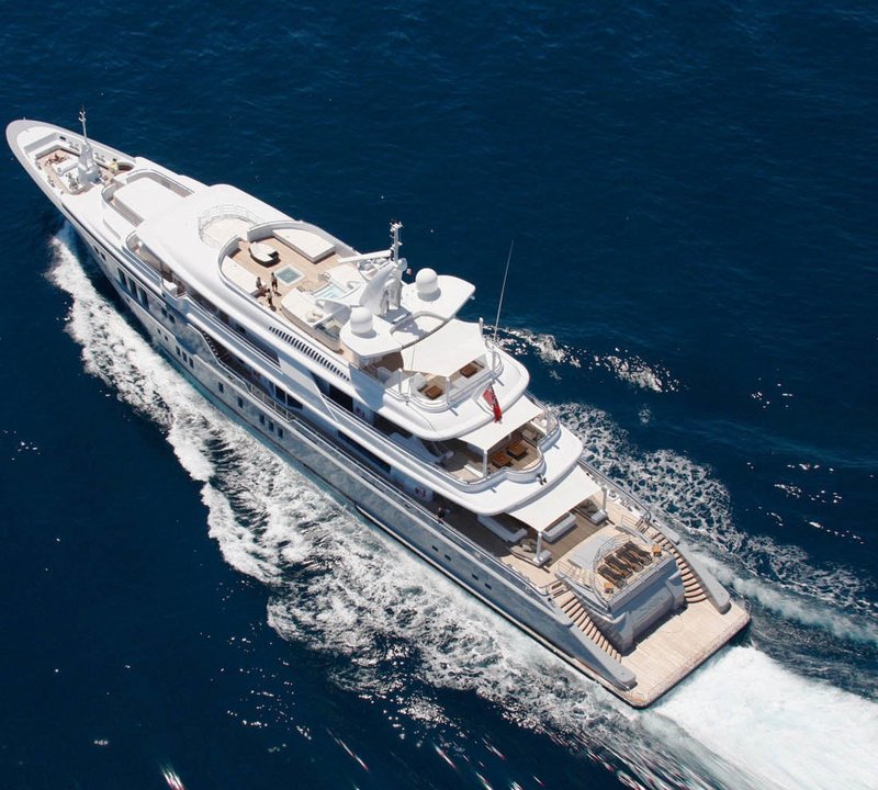 Above: Yacht SIREN's Cruising Image