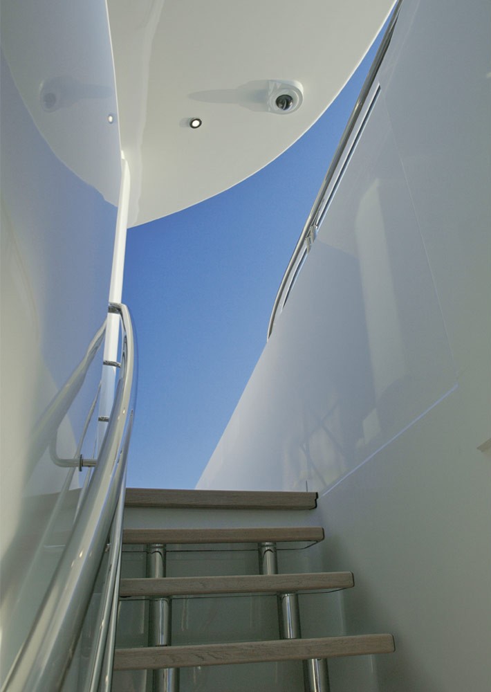 Stairway On Yacht SIREN