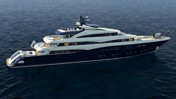 74m CRN yacht rendering