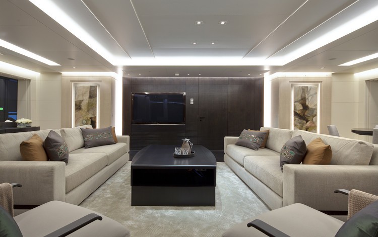 Profile: Yacht MOGAMBO's Bridgedeck Deck Lounging Image