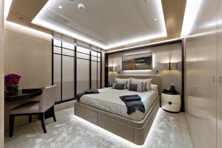 Guest's Double Sized Cabin One Aboard Yacht MOGAMBO